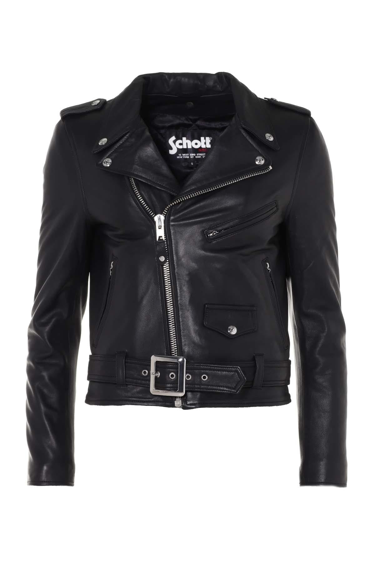 SCHOTT women's leather perfecto - Image n°3