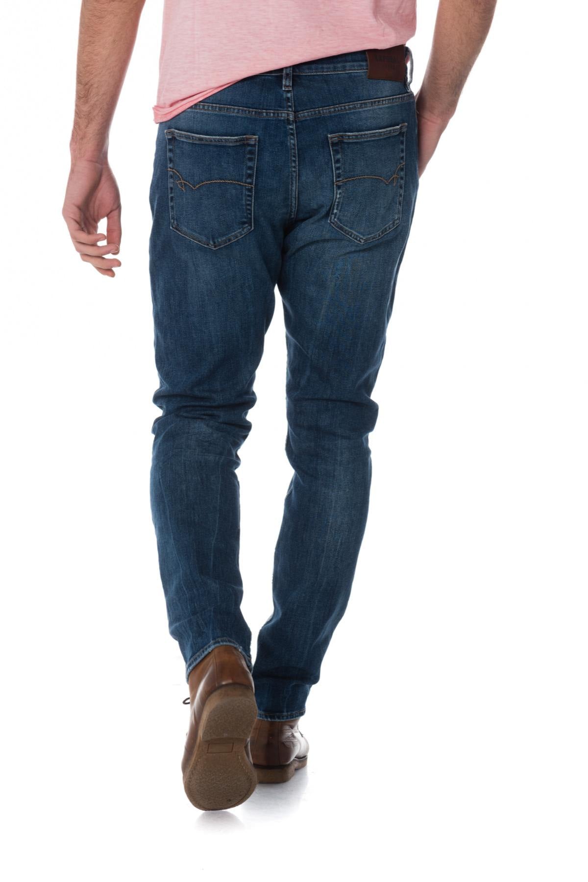 blue men's jeans douro six - Image n°7