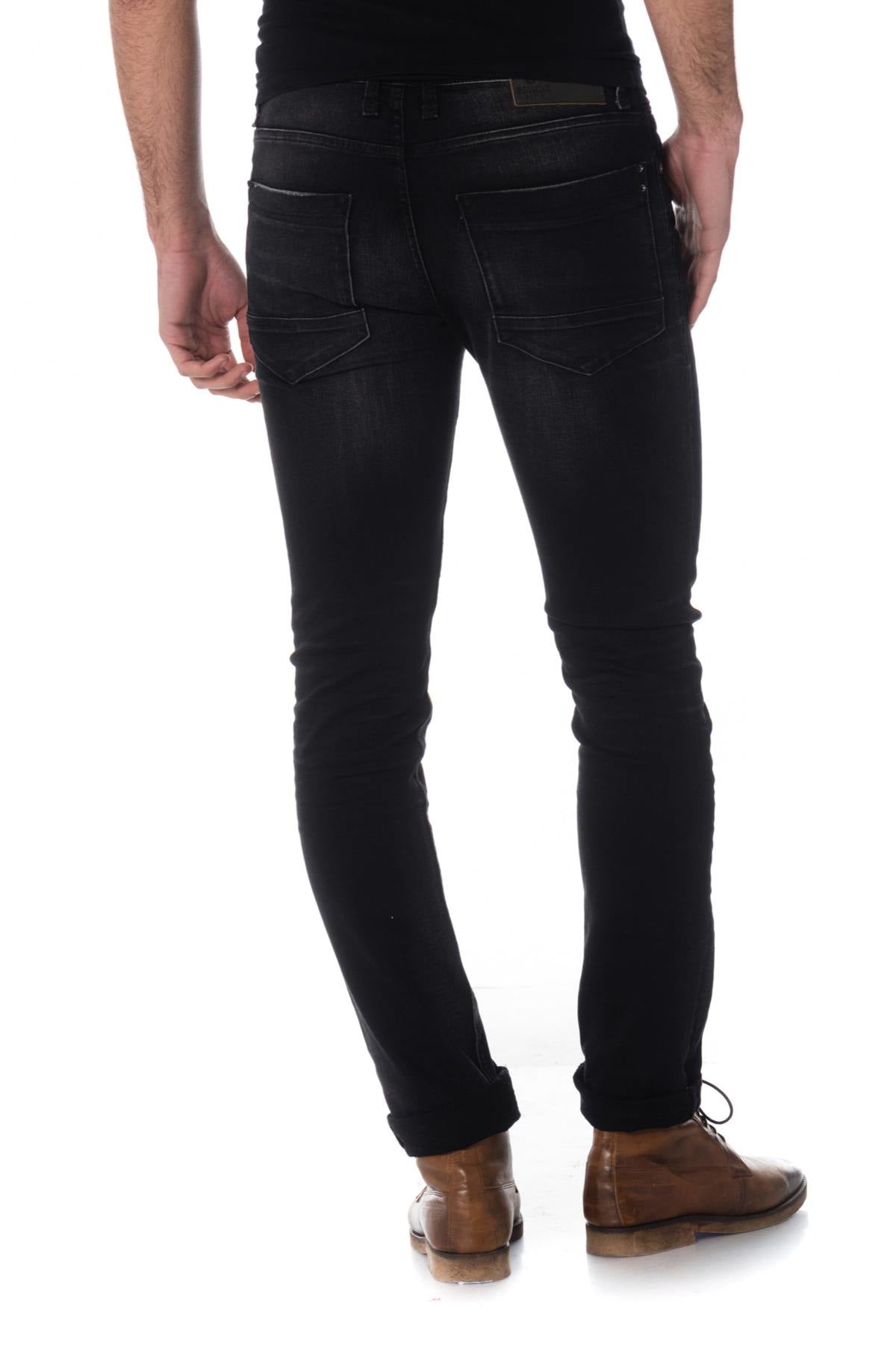 Men's black used slimfit jeans - Image n°3