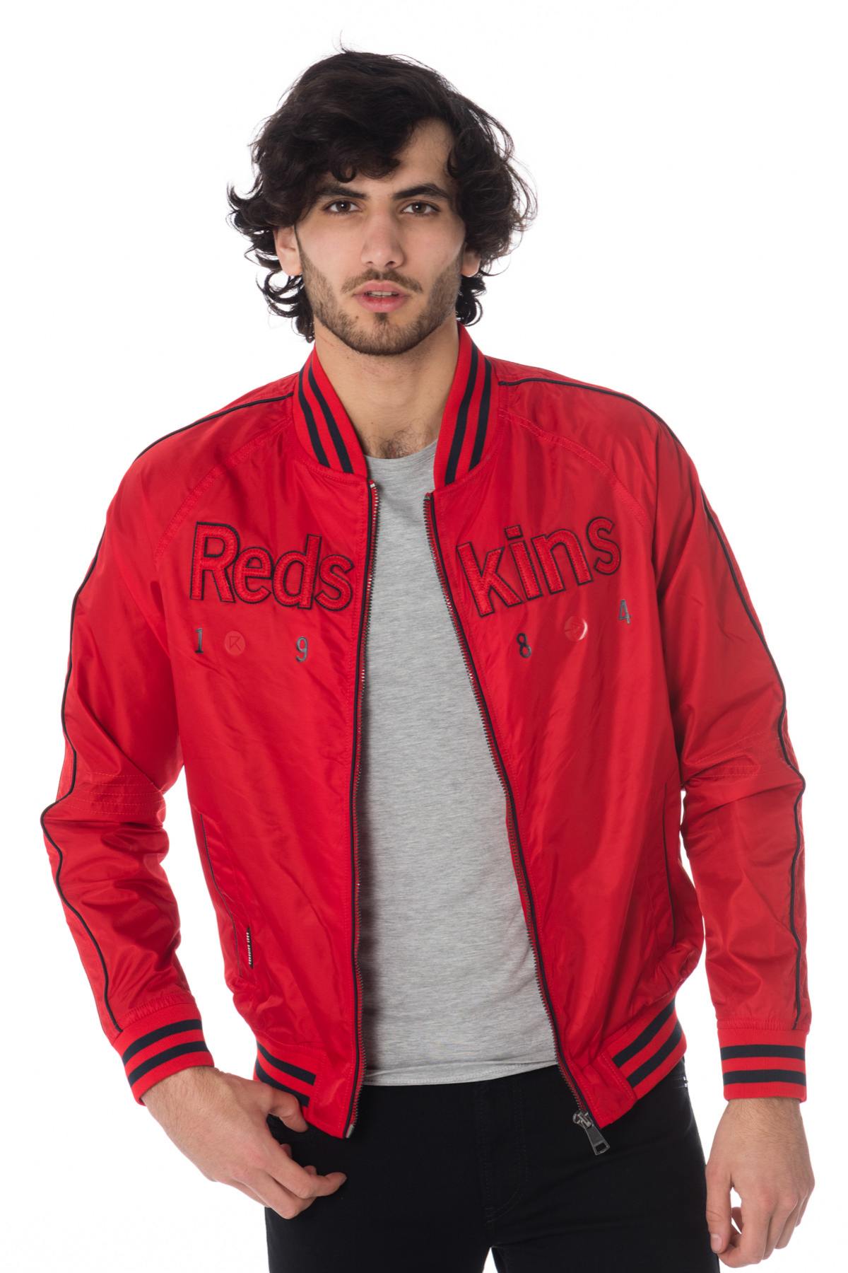 Red and black streetwear jacket - Image n°3