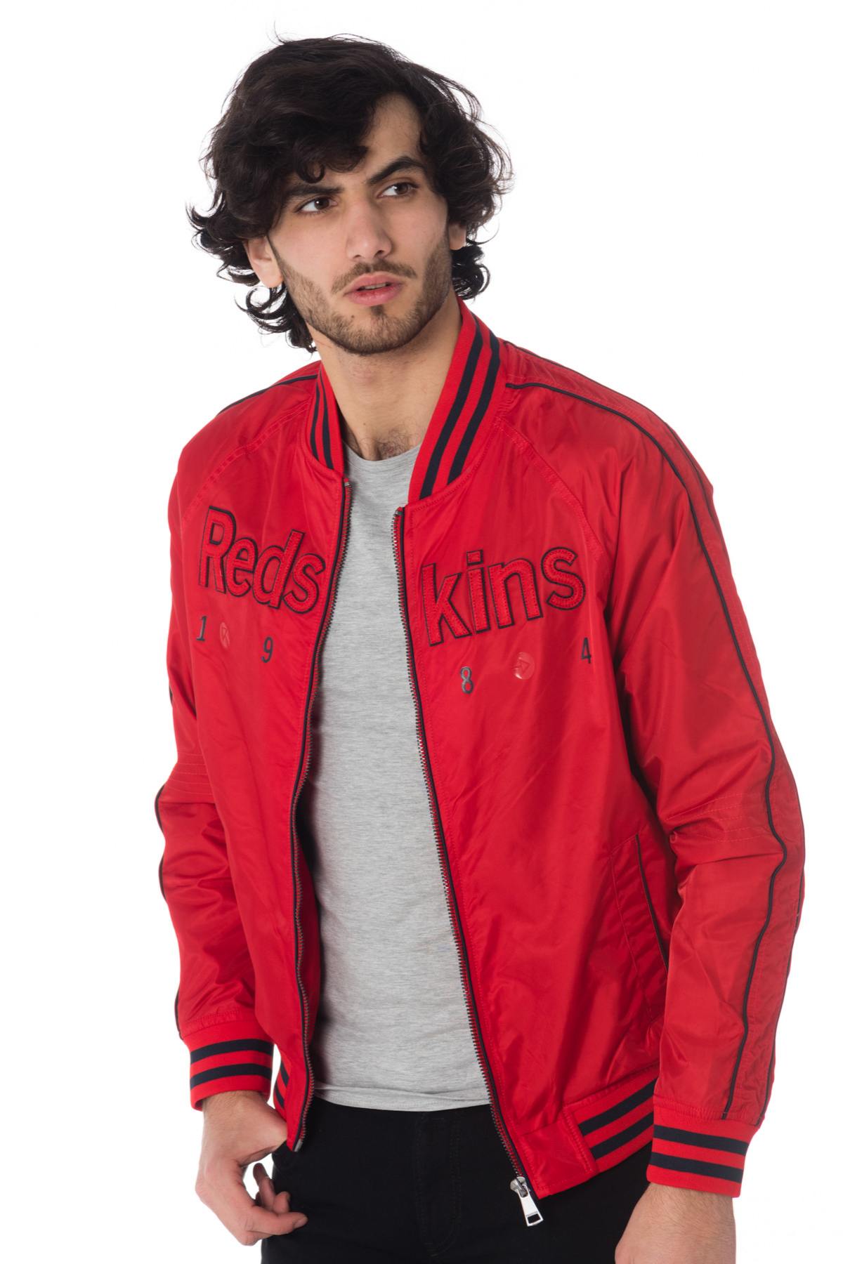 Red and black streetwear jacket - Image n°4