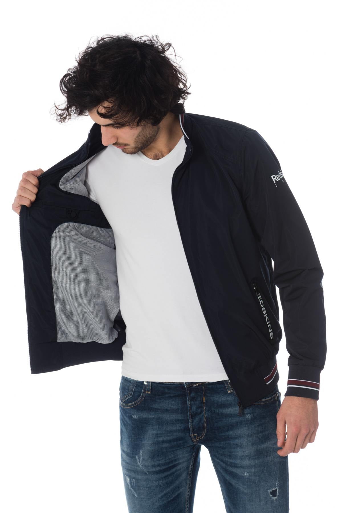 Fine navy blue jacket - Image n°4