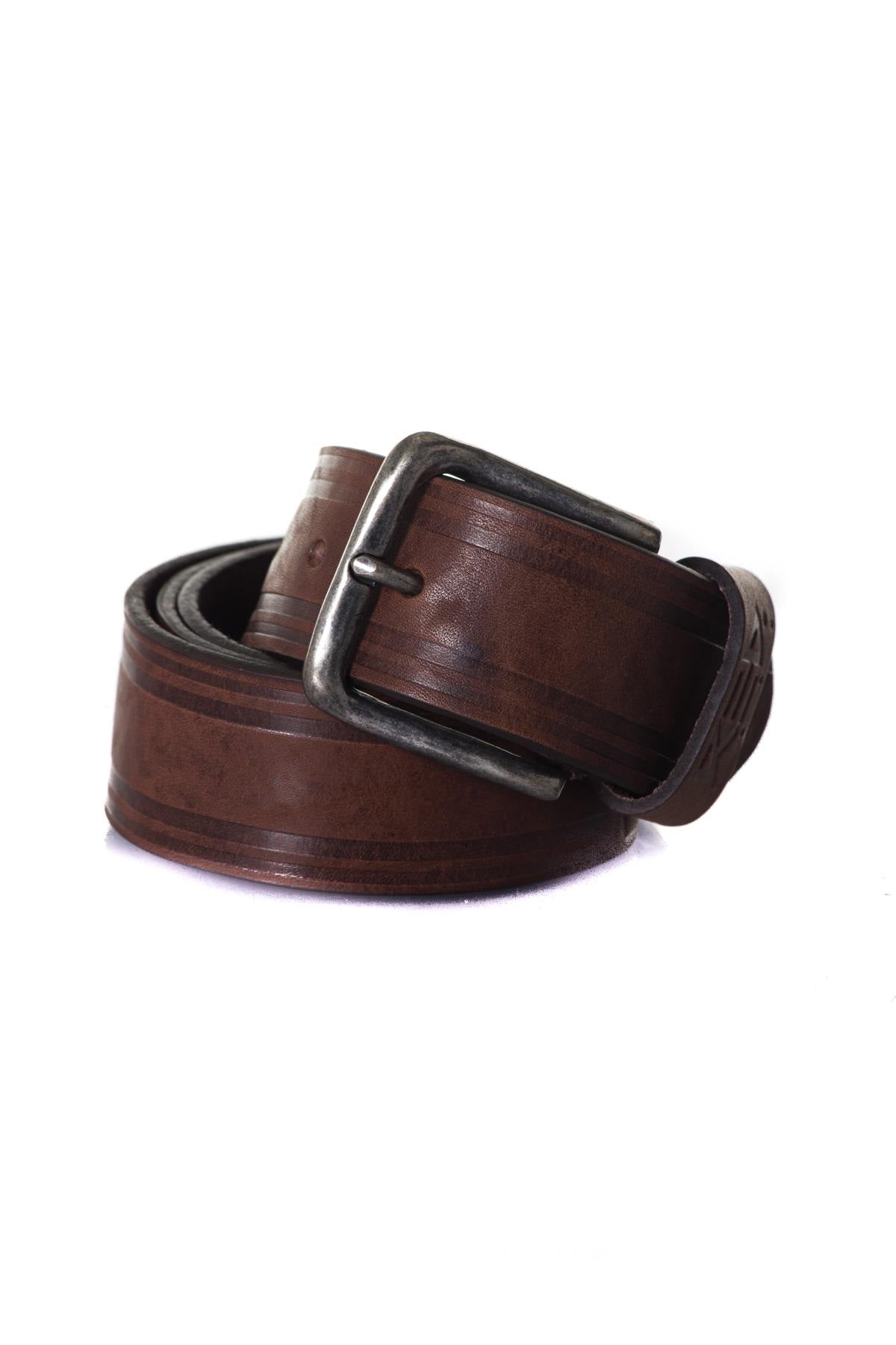 Men's brown belt - Image n°1