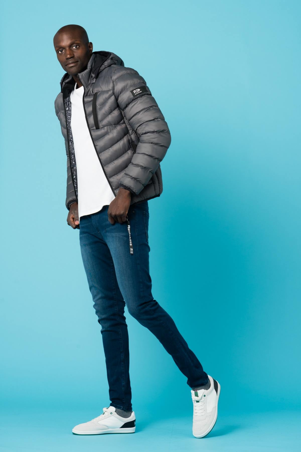 Removable hooded down jacket - Image n°2