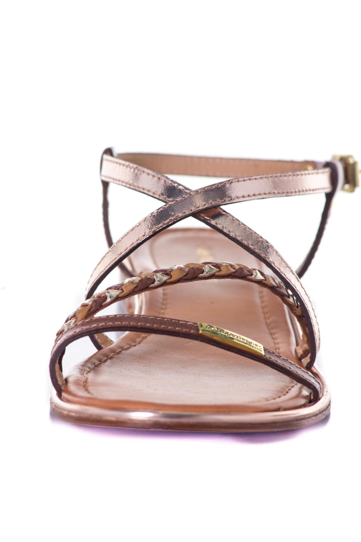 Women's tan sandals - Image n°5