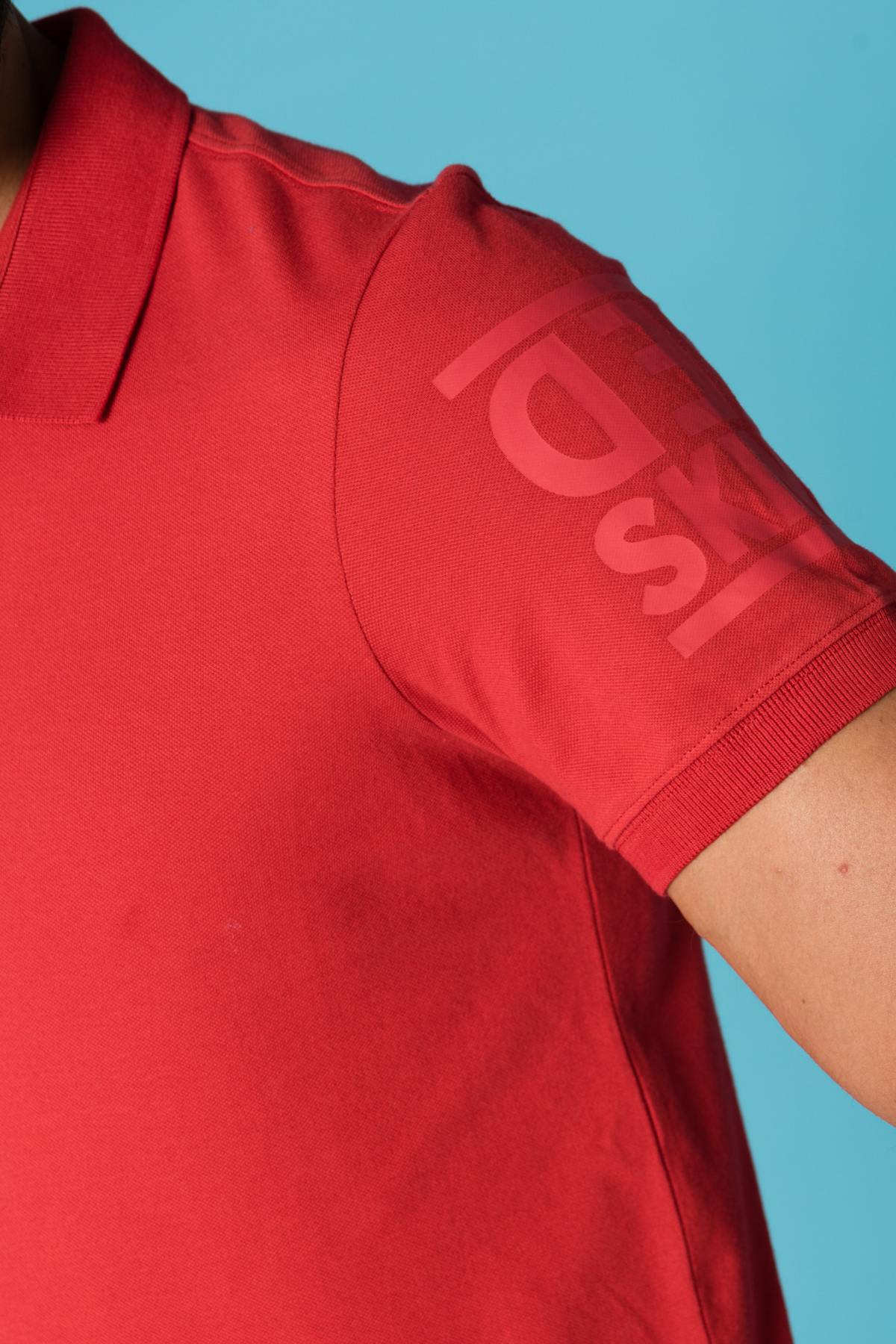  Men's red polo shirt - Image n°2