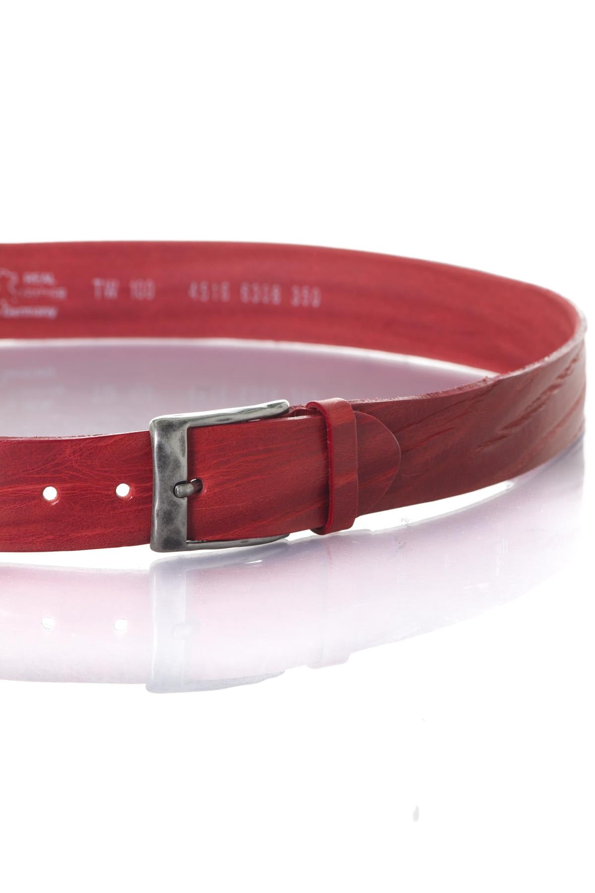 Cowhide leather belt - Image n°2