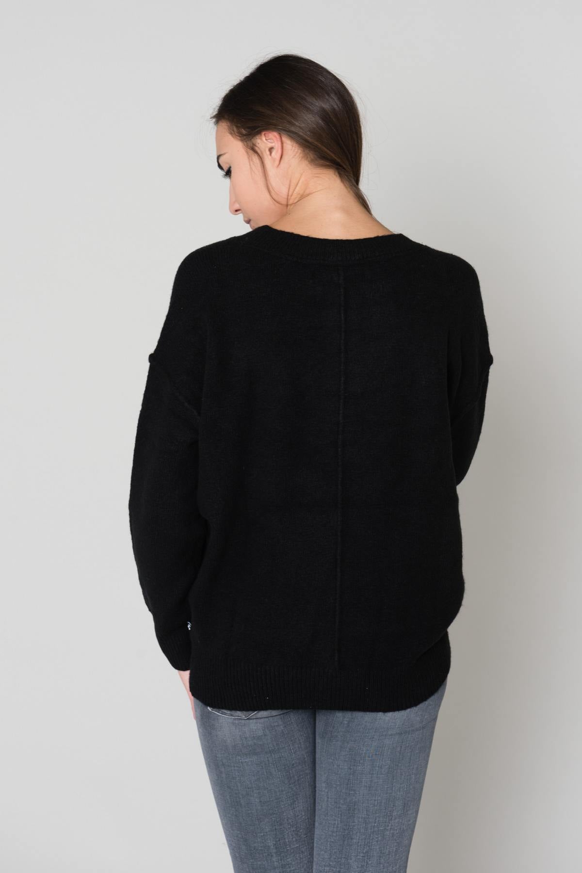 Black oversized sweater - Image n°3