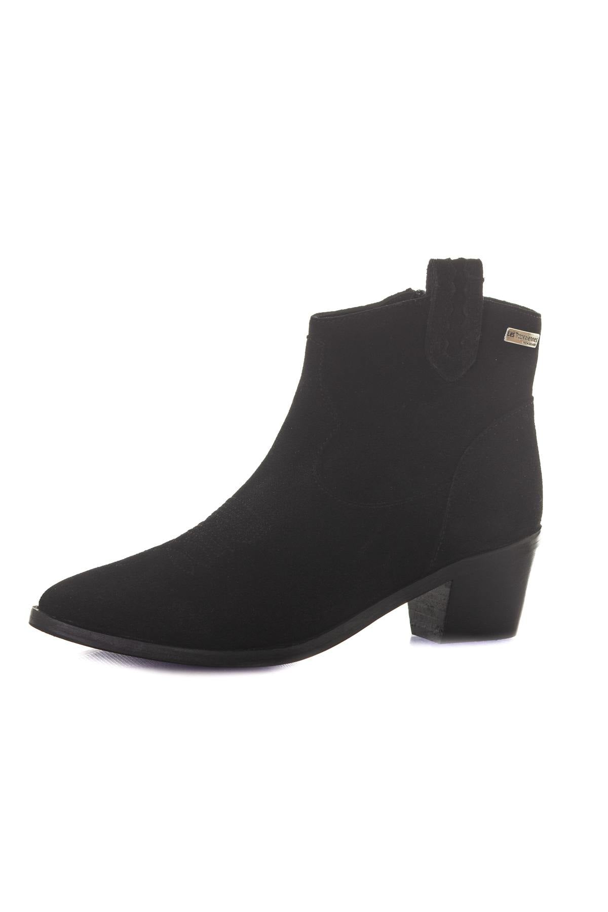 Women's suede look boots - Image n°7