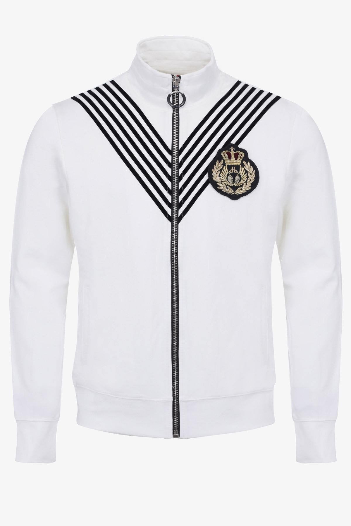  Men's white track jacket - Image n°5