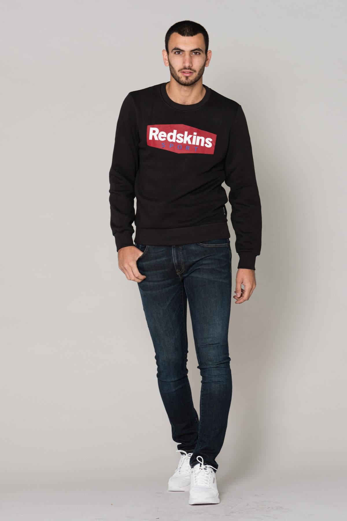 Black sweater with logo on the chest - Image n°2