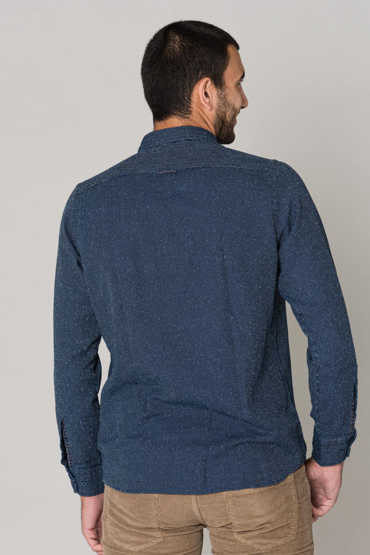 Blue long sleeve shirt - Image n°3