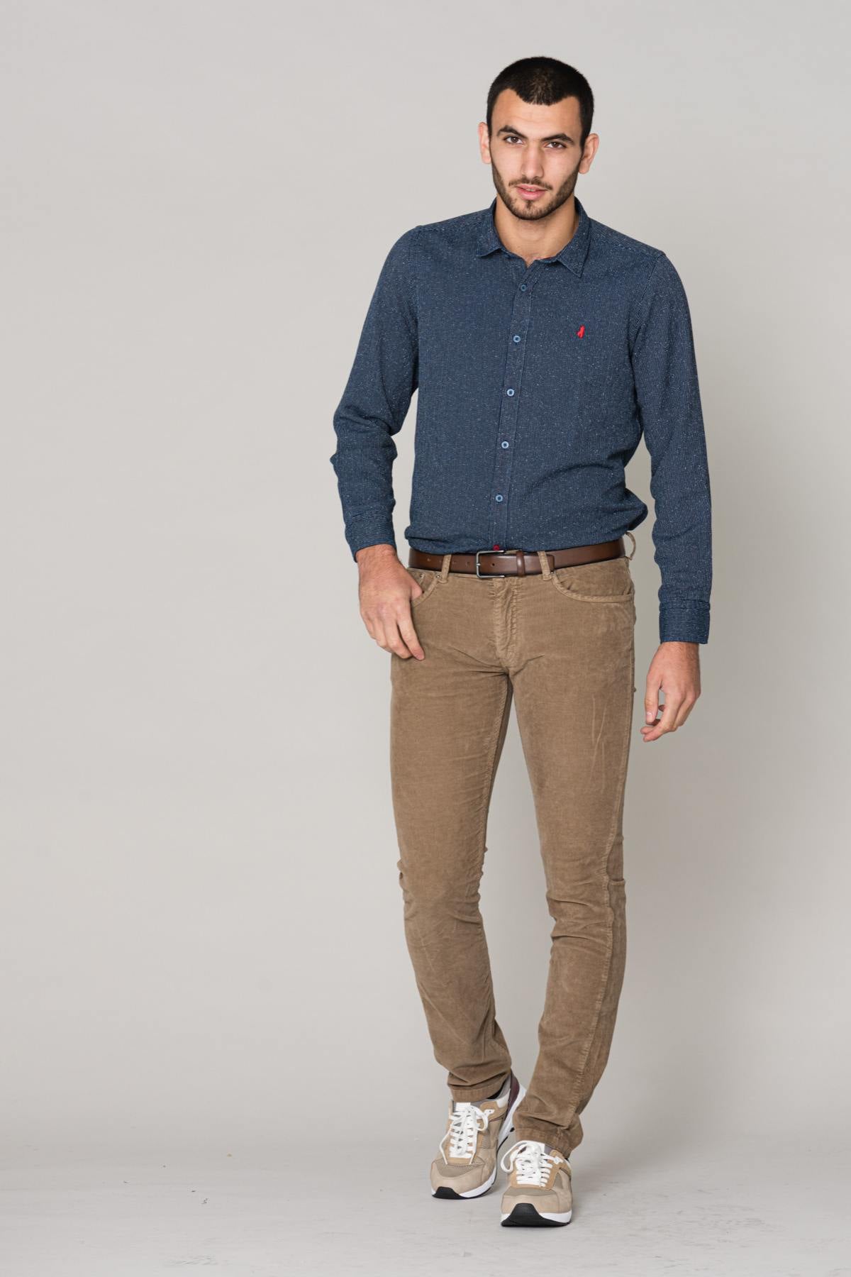 Blue long sleeve shirt - Image n°2