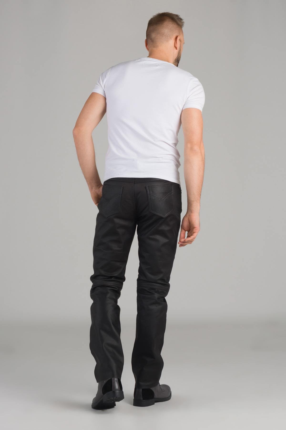 Skipper cowhide leather pants - Image n°6