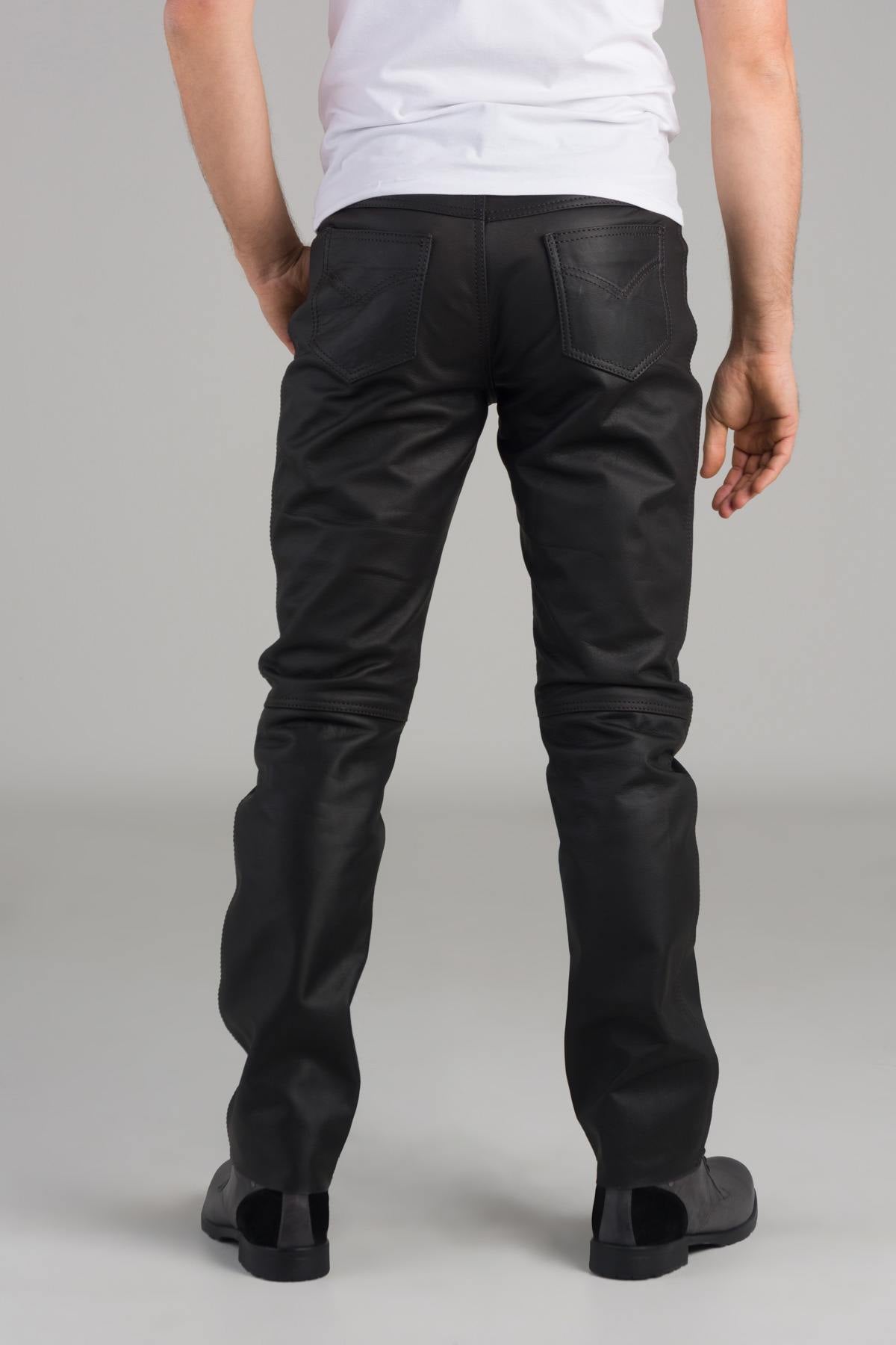 Skipper cowhide leather pants - Image n°3