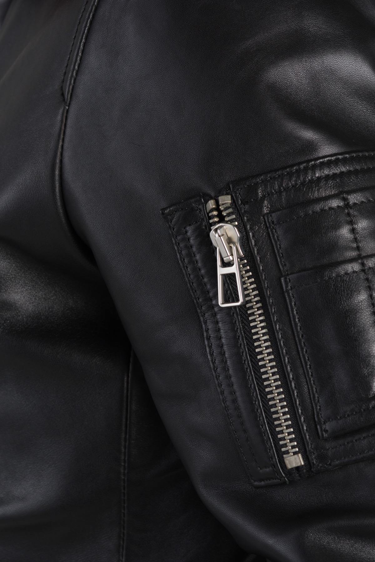 Patrouille de France leather bomber - Image n°7