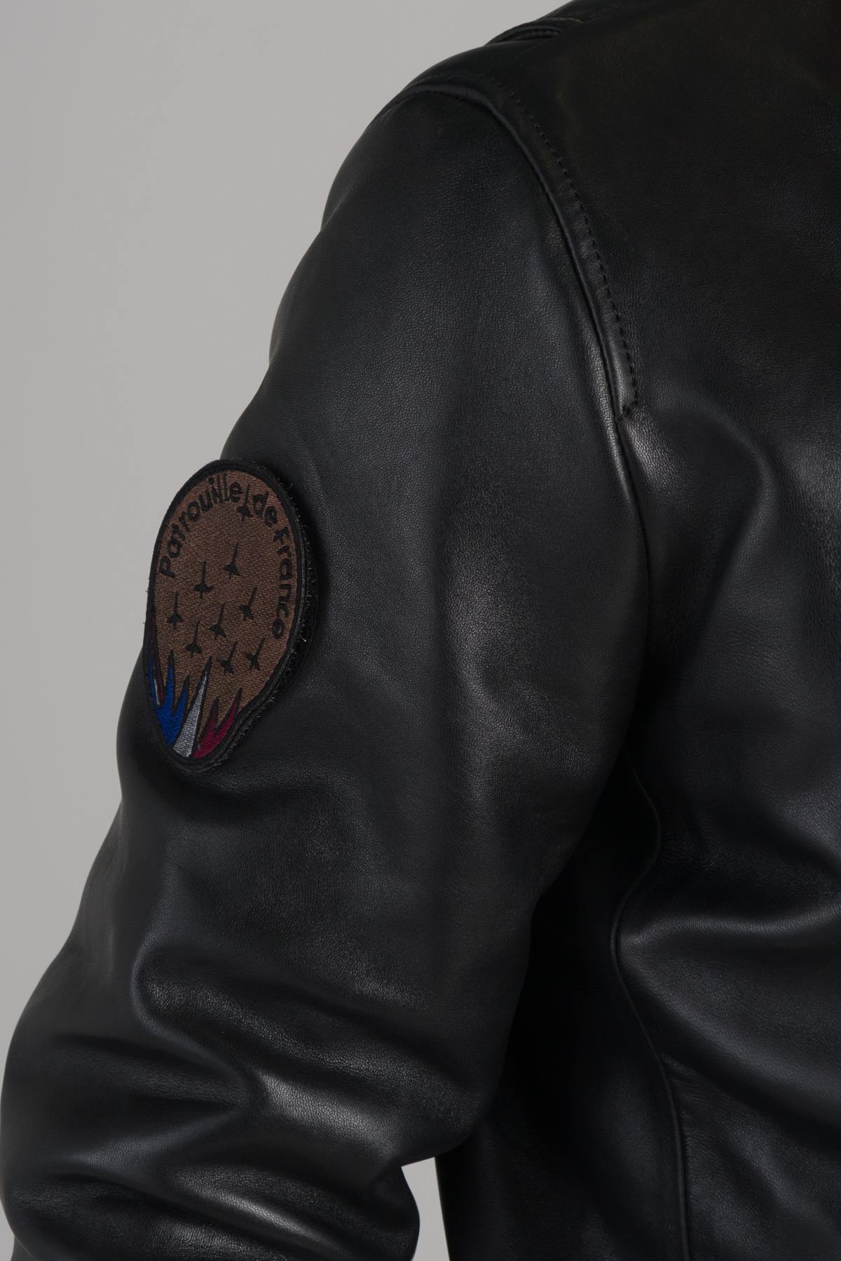 Patrouille de France leather bomber - Image n°9