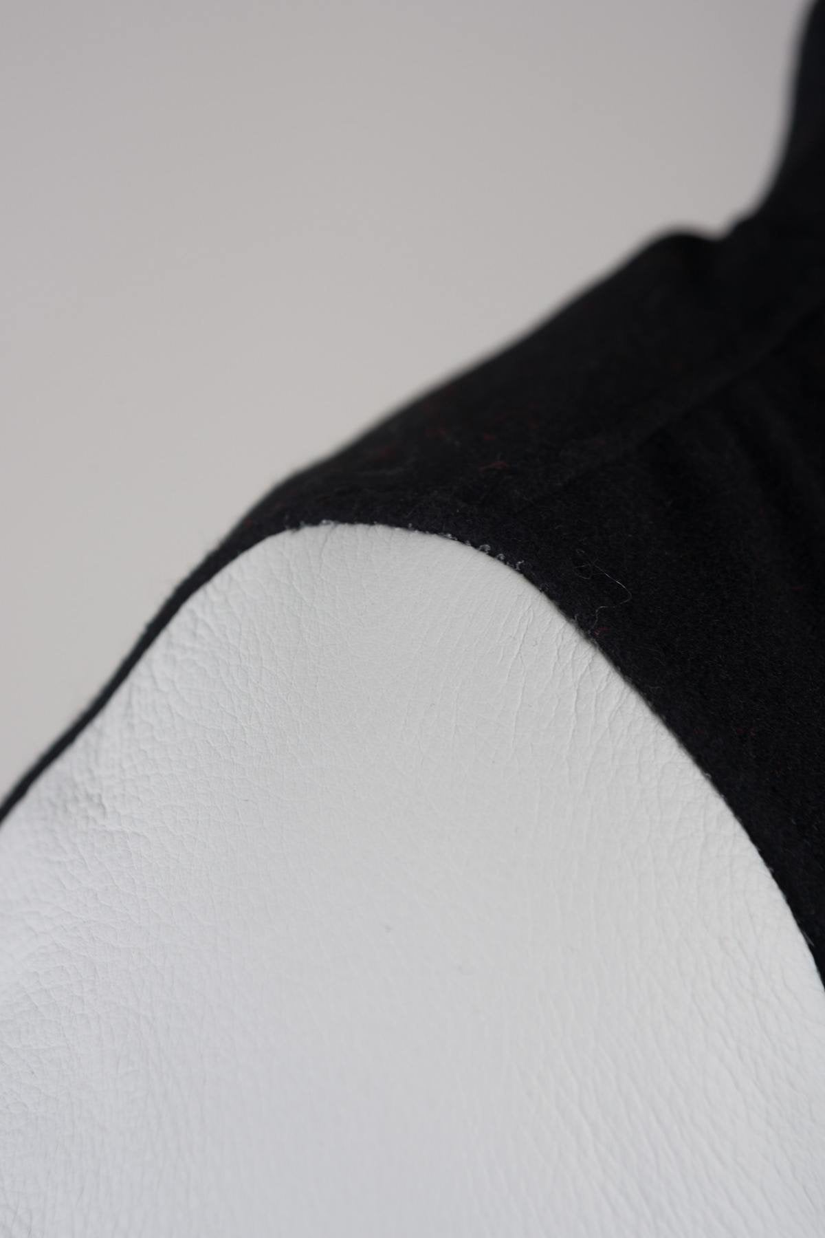 White and black teddy us jacket - Image n°10