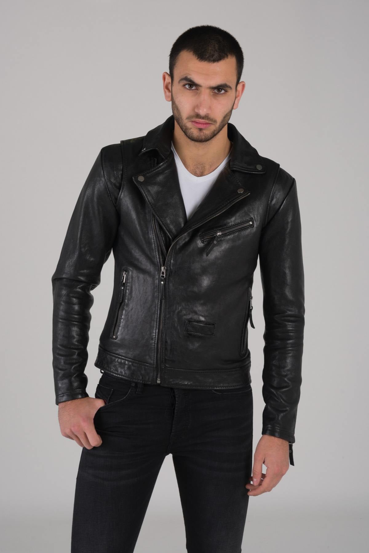 Rock Biker Jacket for men - Image n°6