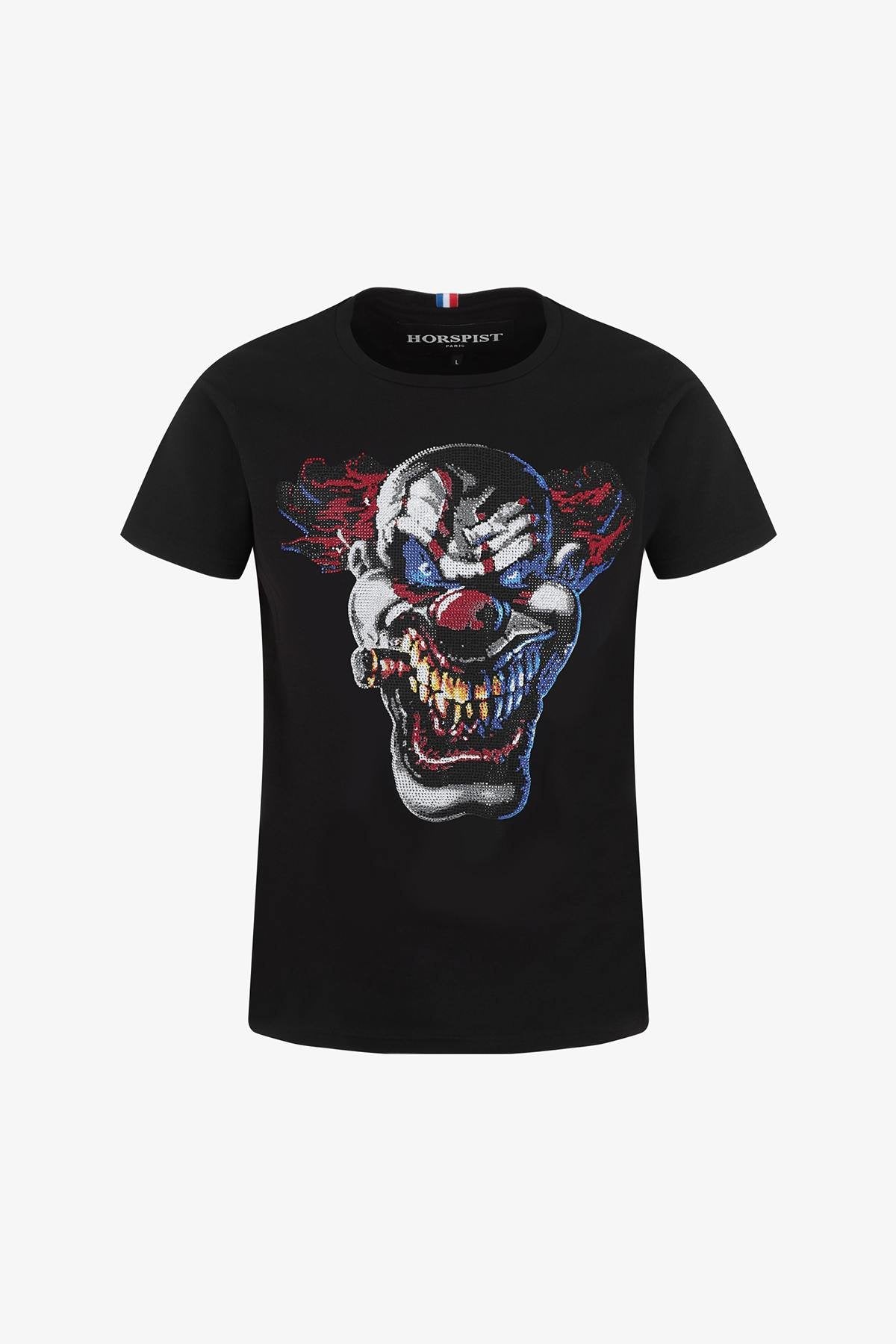 rhinestone clown t-shirt - Image n°6