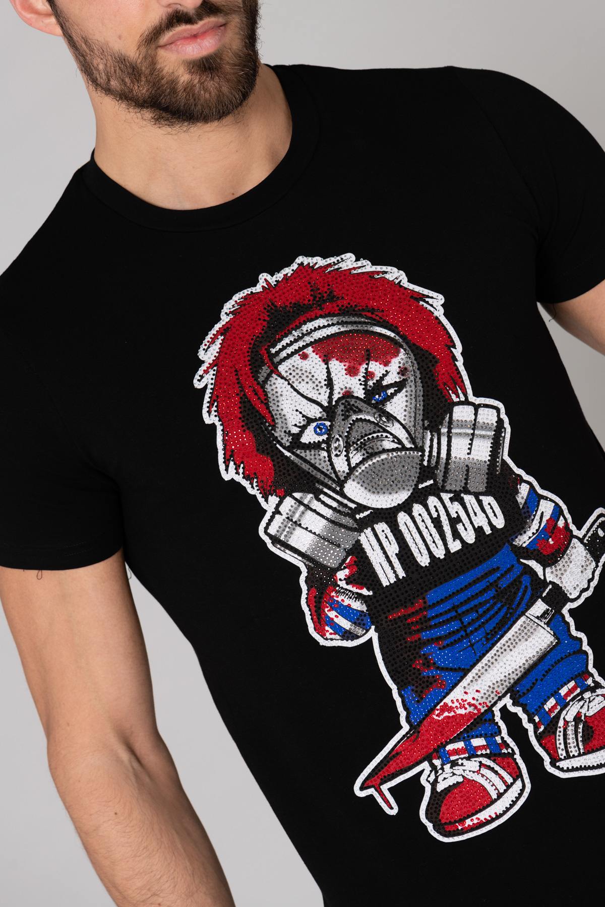 chucky rhinestone t-shirt - Image n°4