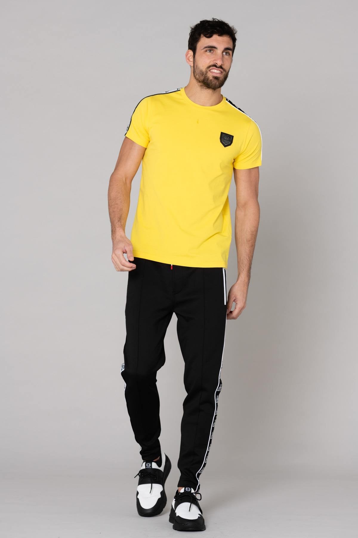 Yellow slimfit t-shirt - Image n°3