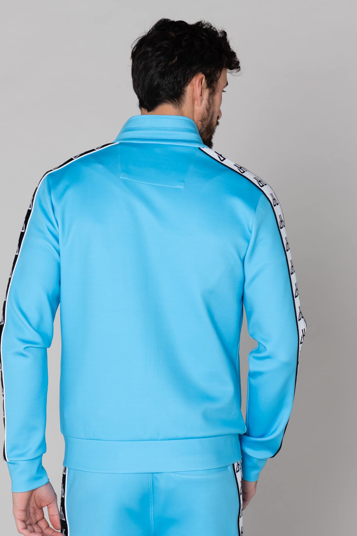 Turquoise blue track jacket - Image n°2