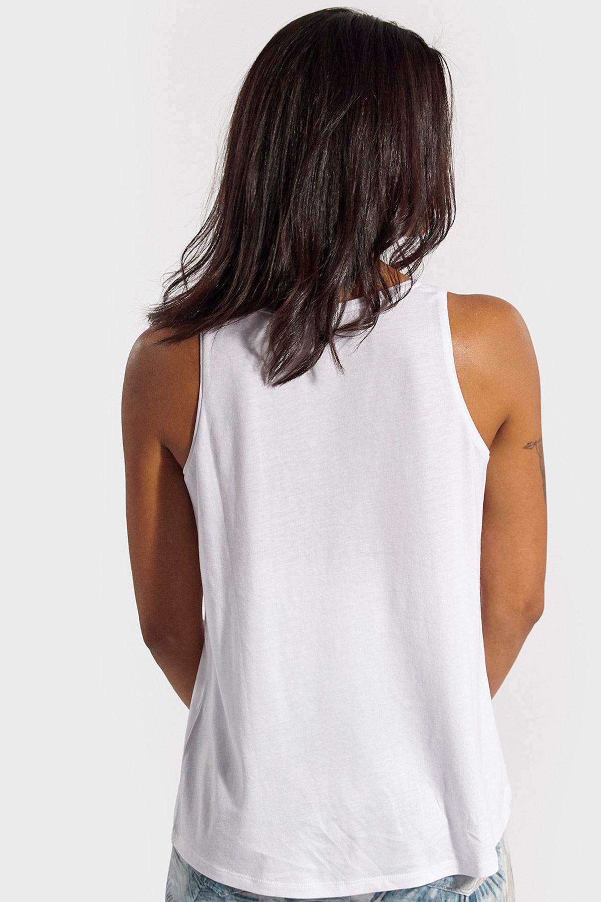 Hello Summer white tank top - Image n°2