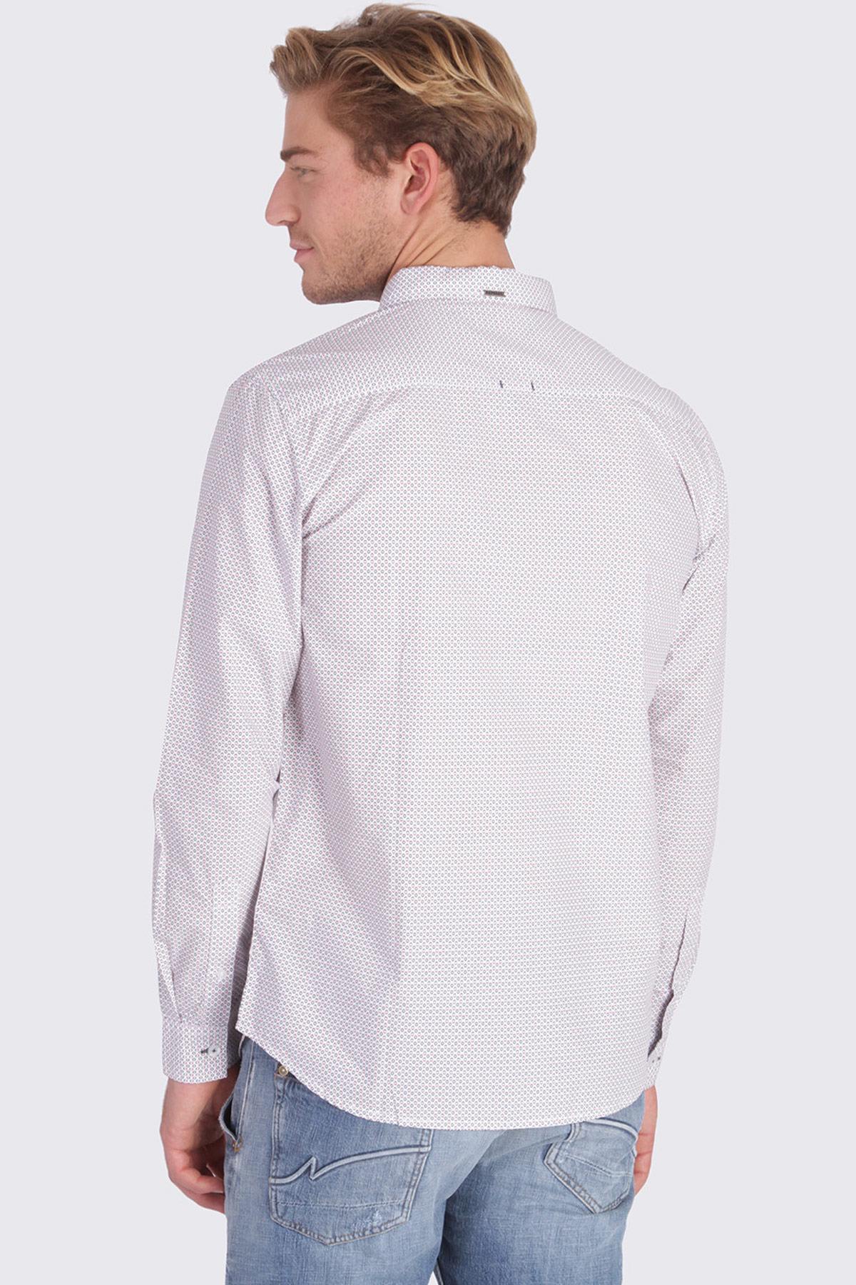 Patterned cotton shirt - Image n°2