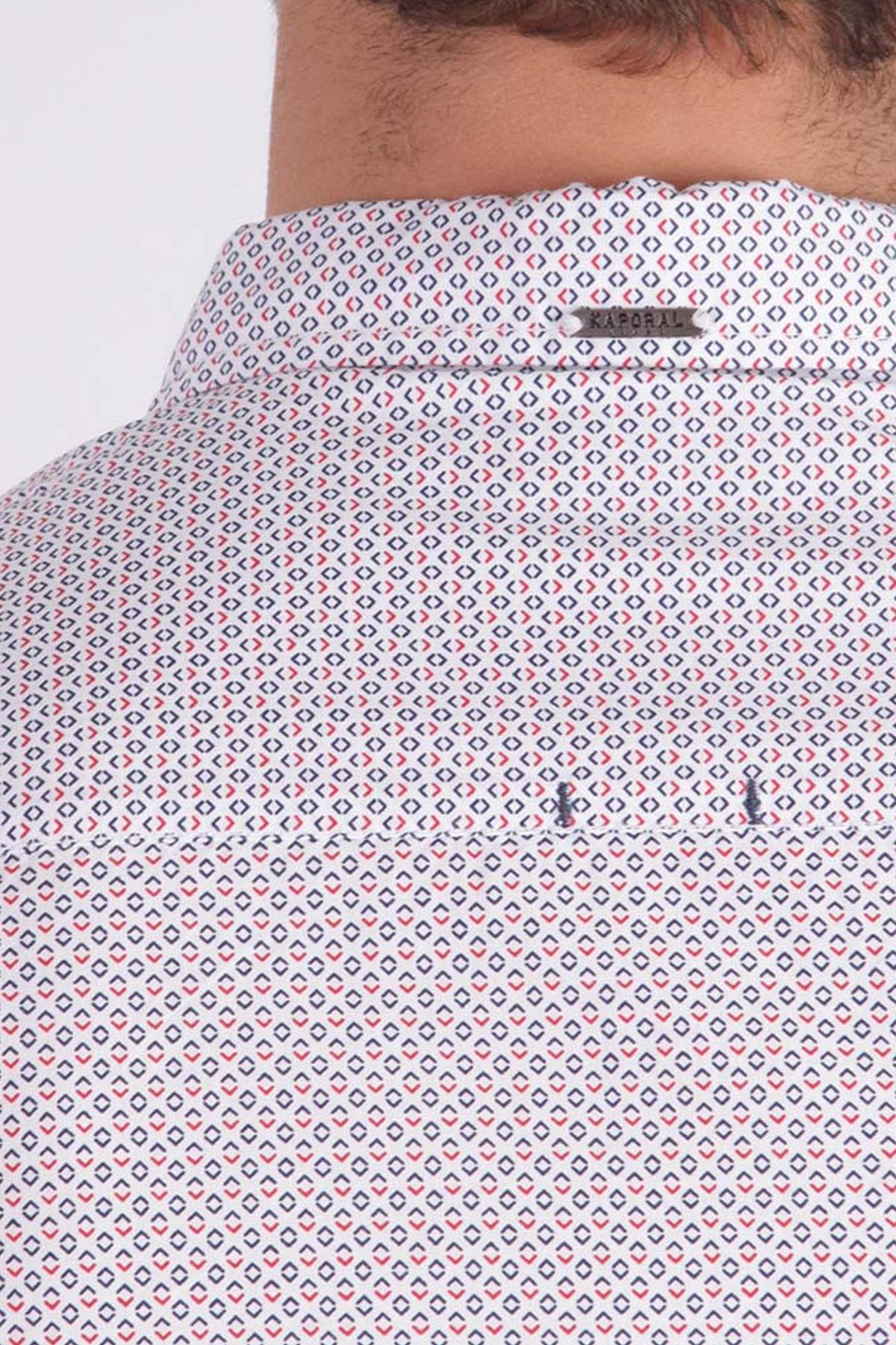 Patterned cotton shirt - Image n°4