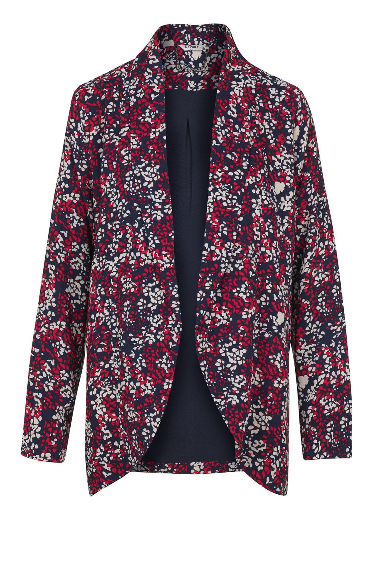 Loose fit floral blazer jacket - Image n°5