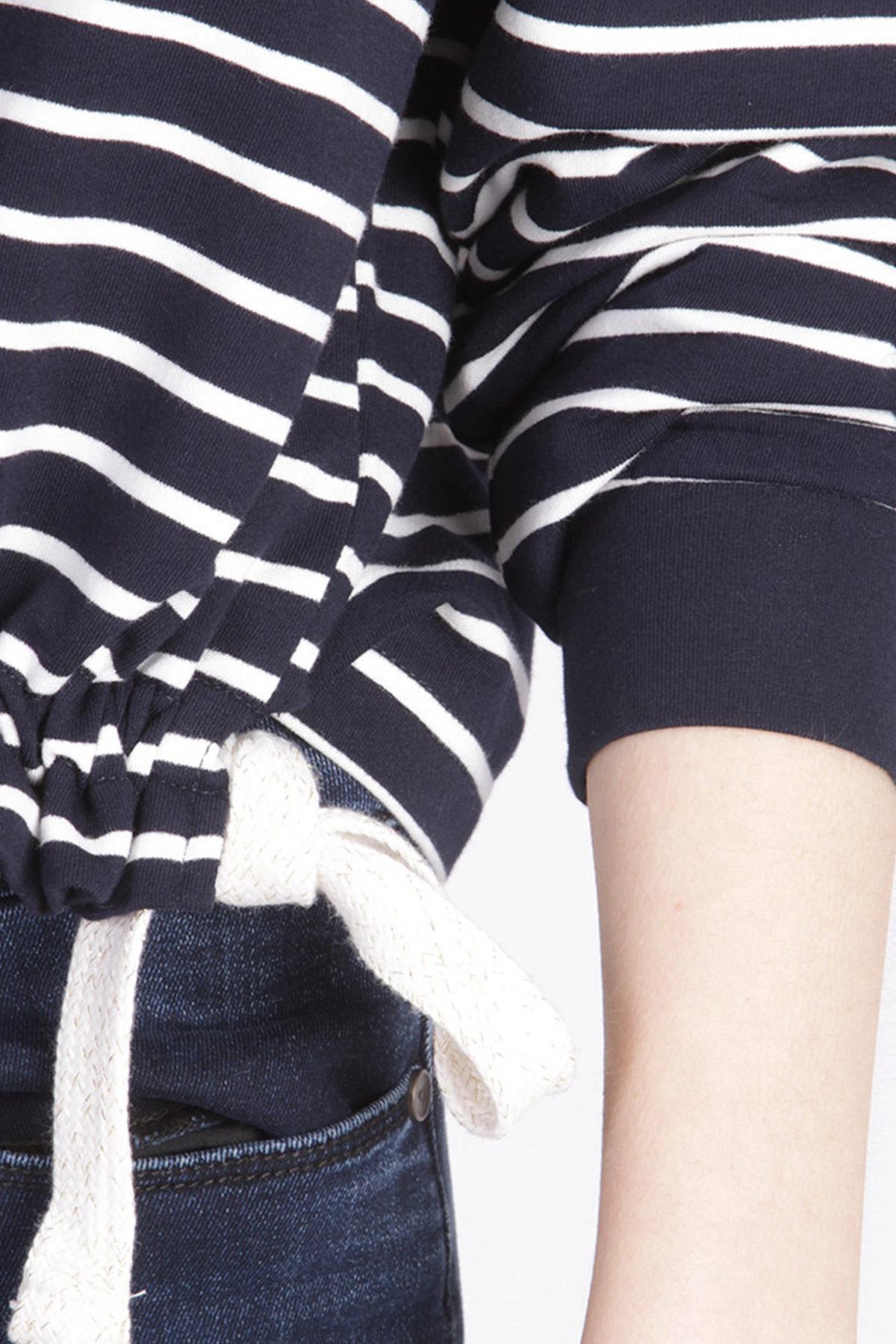 Women's loose sailor sweater - Image n°4