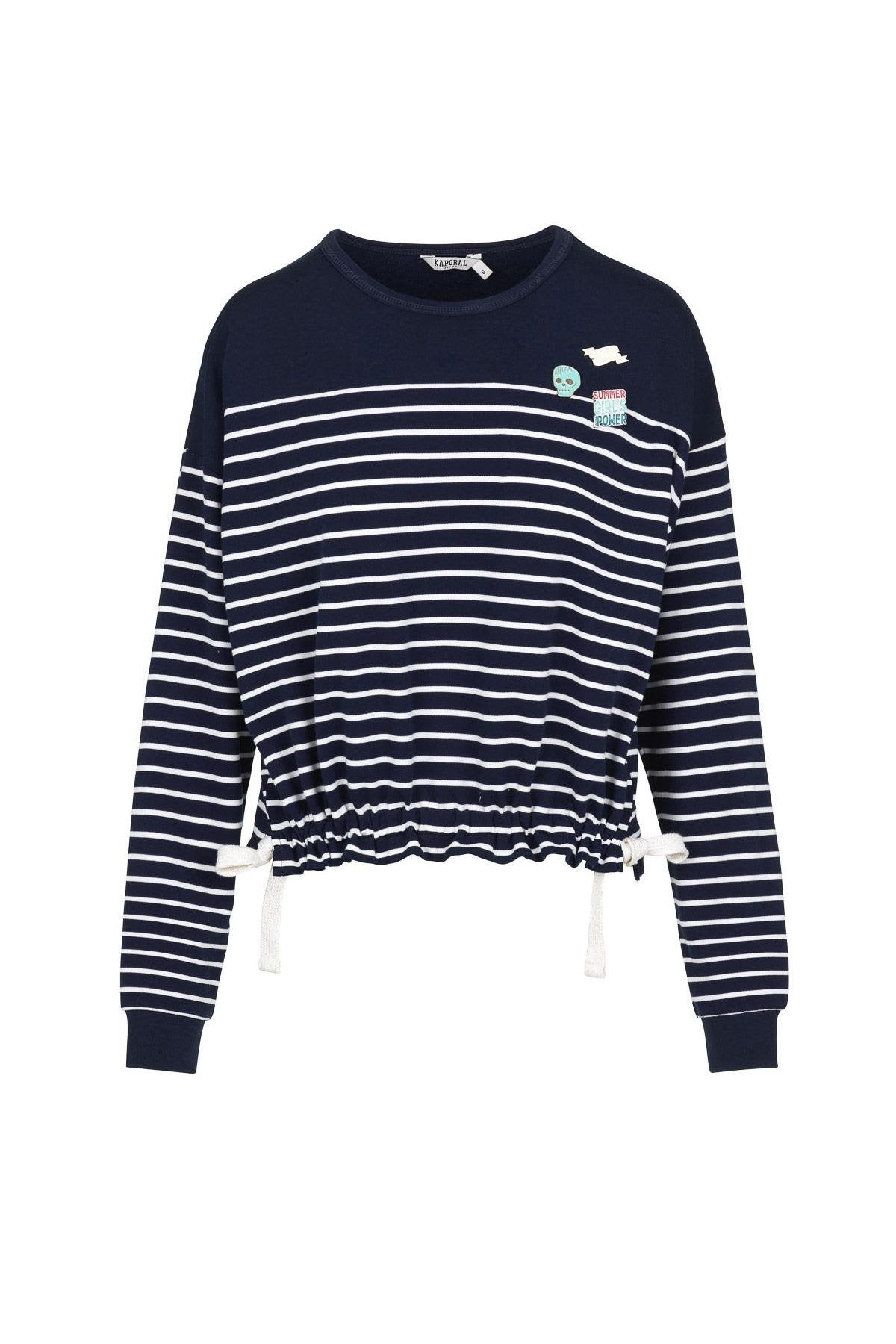 Women's loose sailor sweater - Image n°6