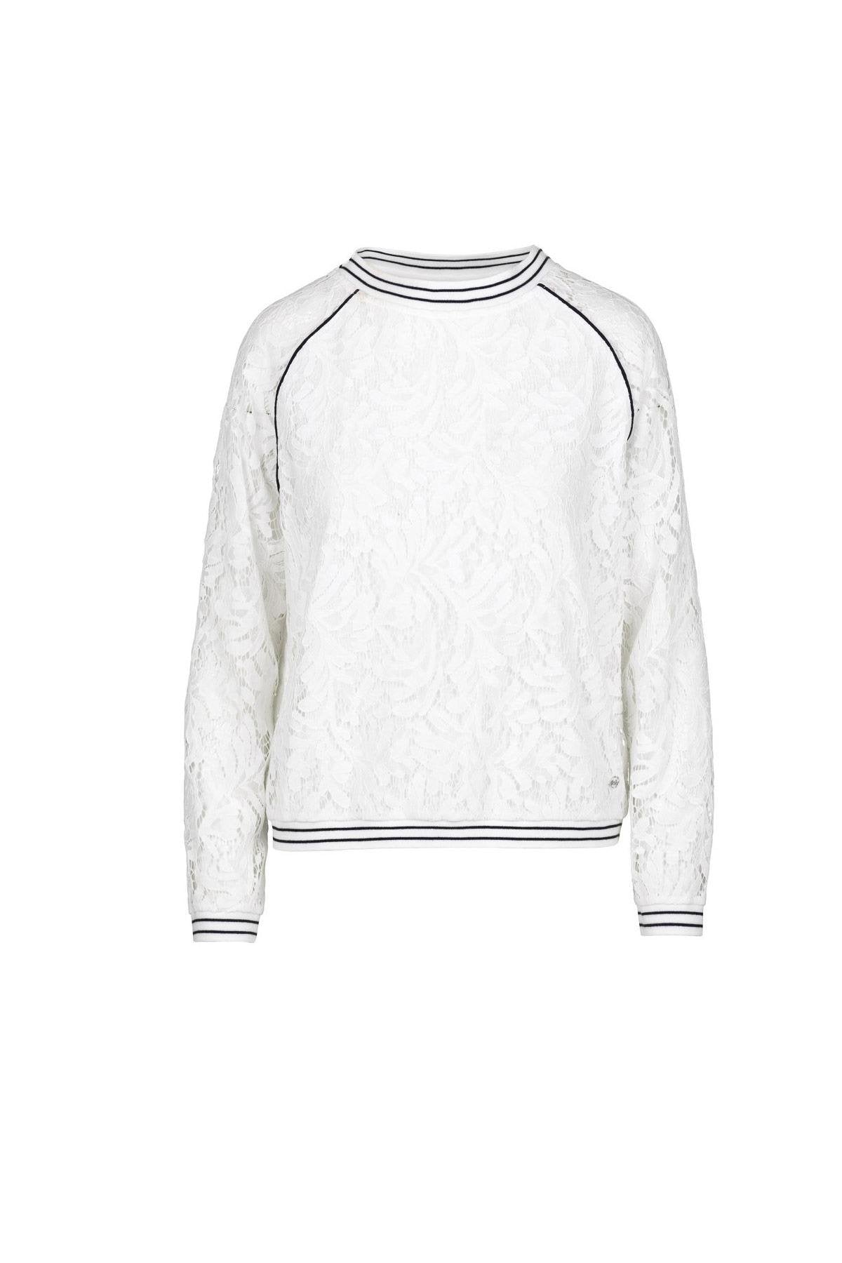 Off-white lace sweater - Image n°5