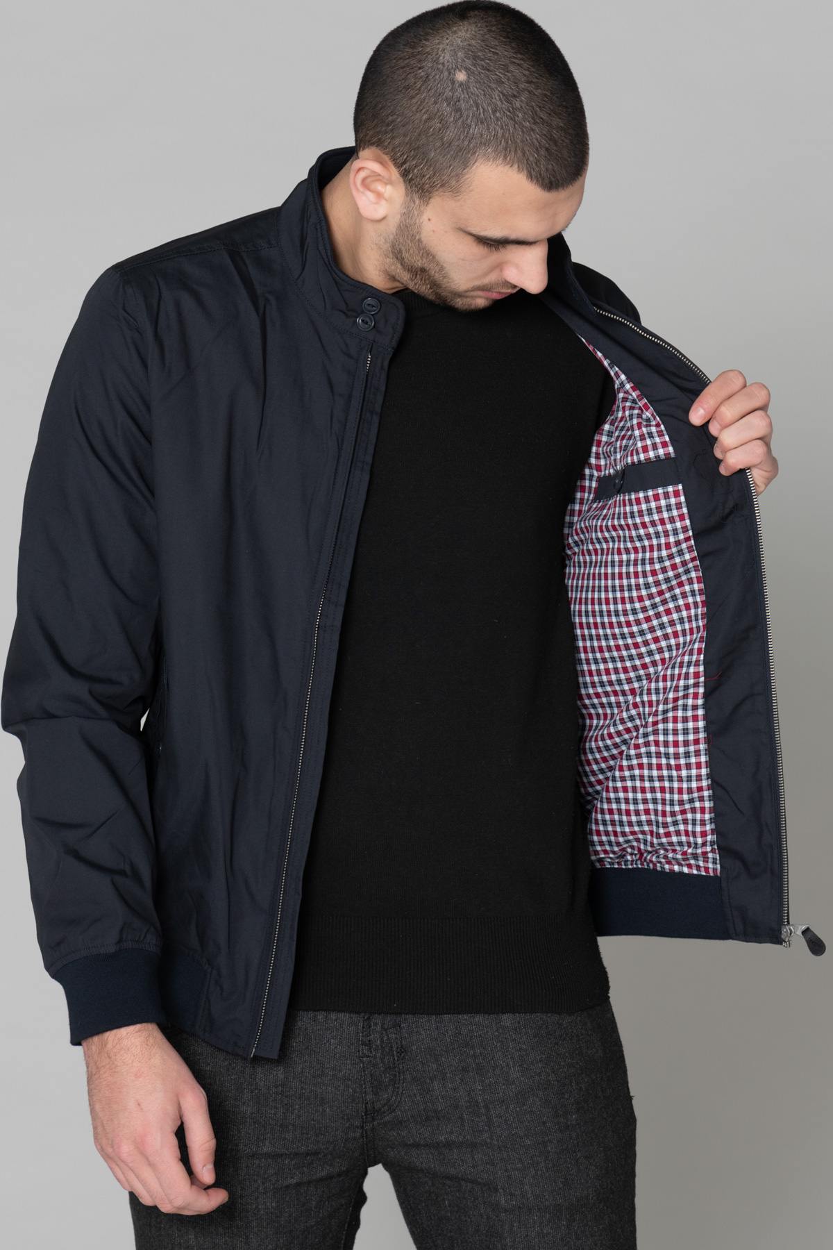 Light navy blue jacket - Image n°4