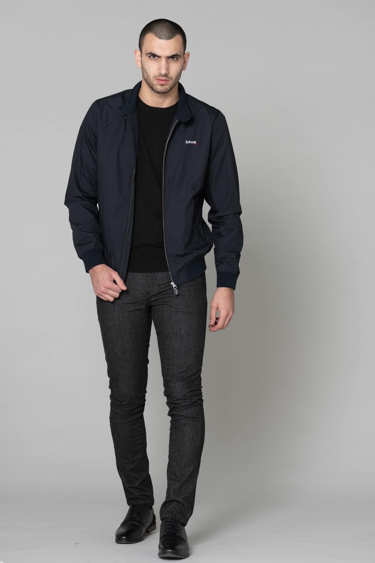 Light navy blue jacket - Image n°2