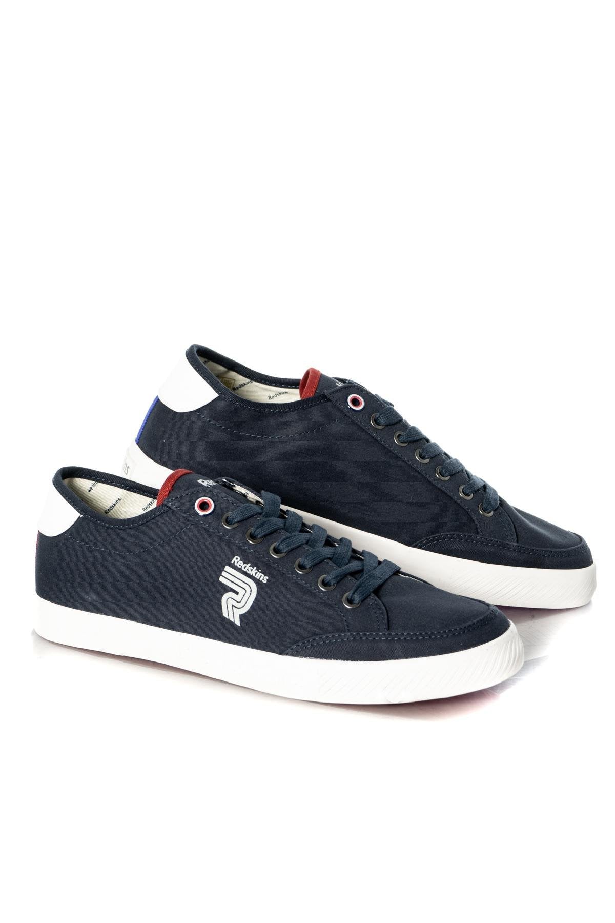 Navy canvas sneakers - Image n°1