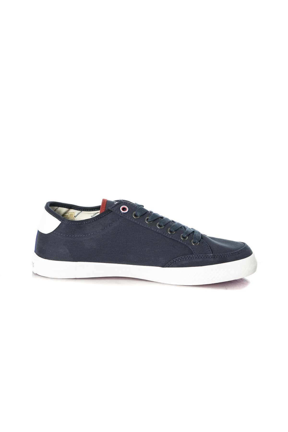 Navy canvas sneakers - Image n°3