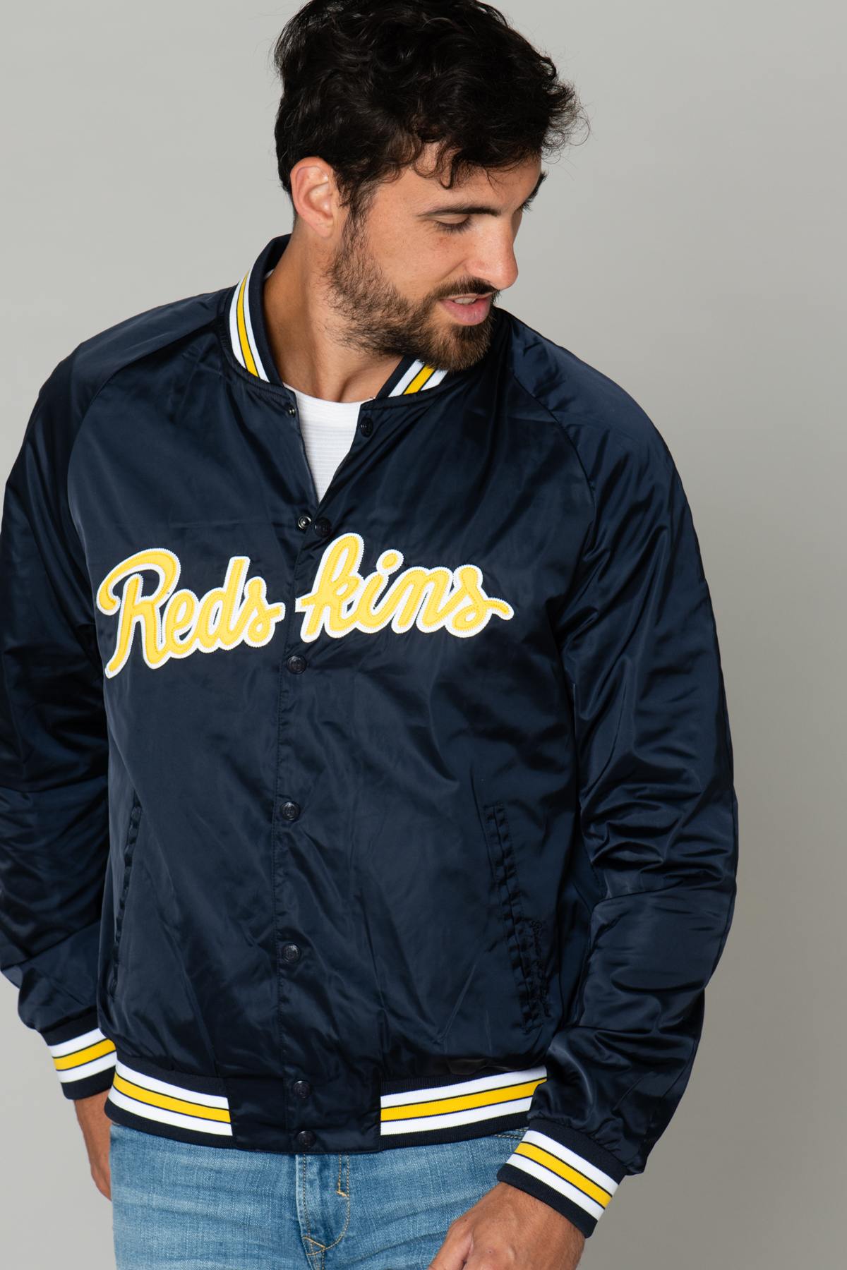 US teddy football jacket in polyester - Image n°3