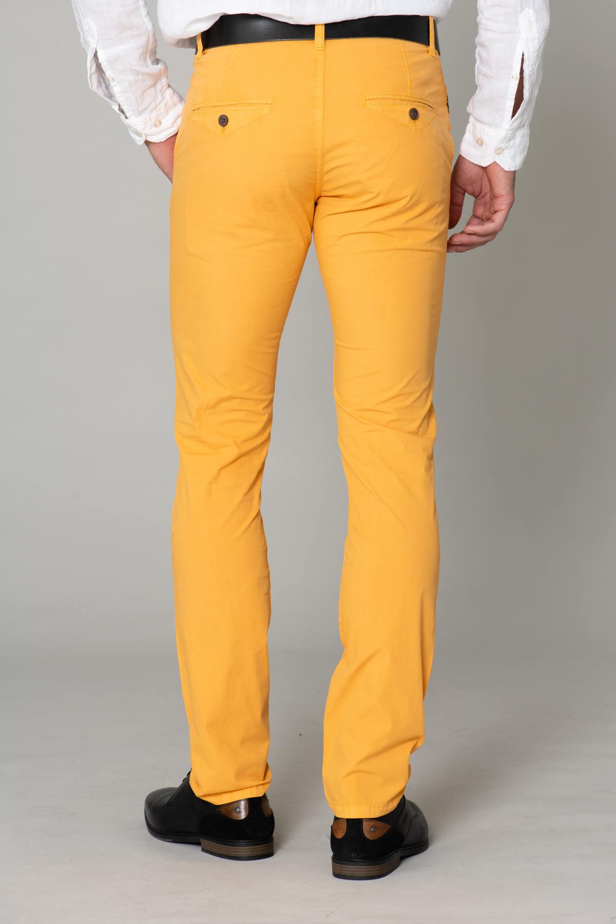 Yellow chino pants - Image n°2