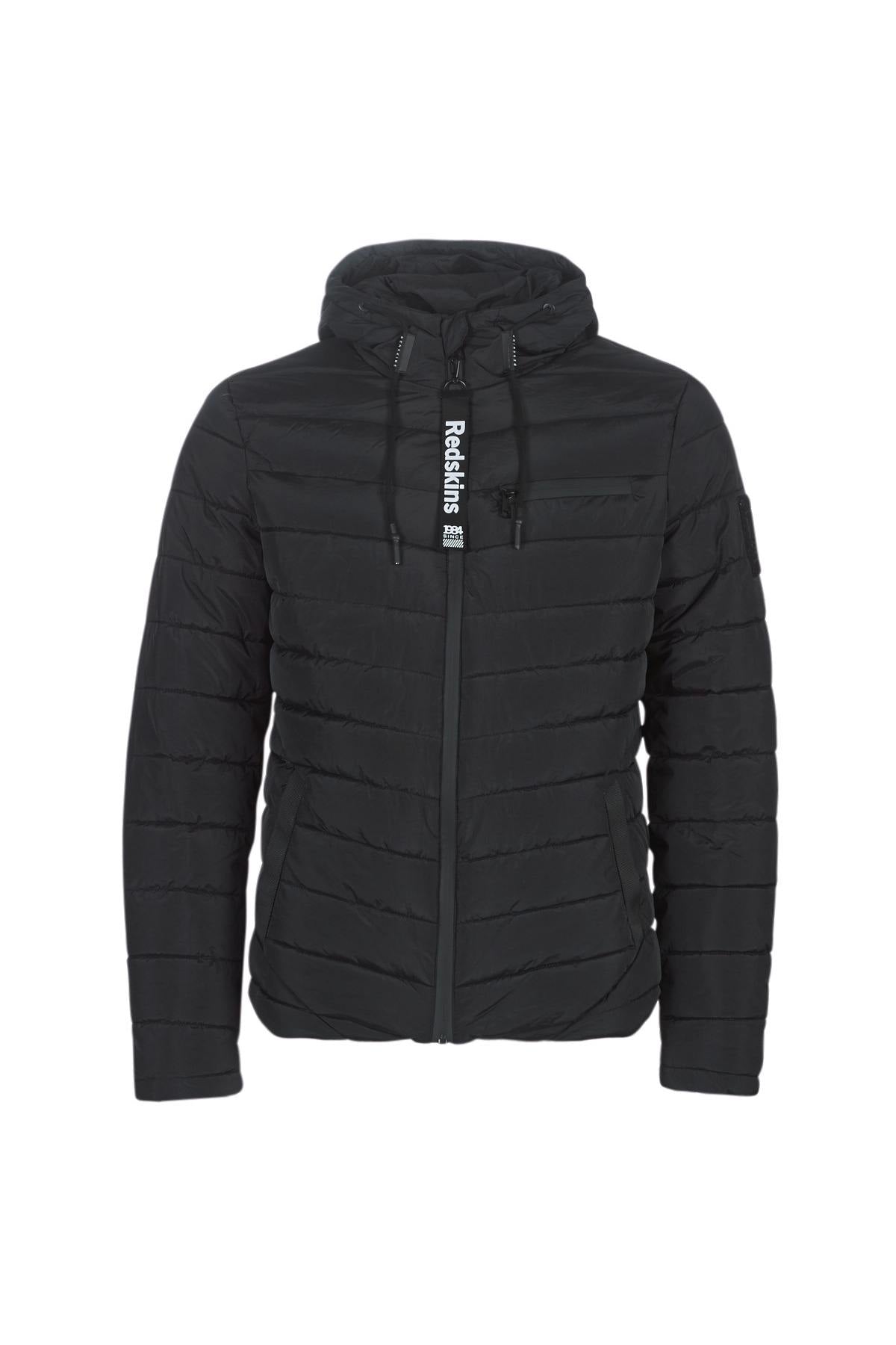 Men's black down jacket - Image n°5