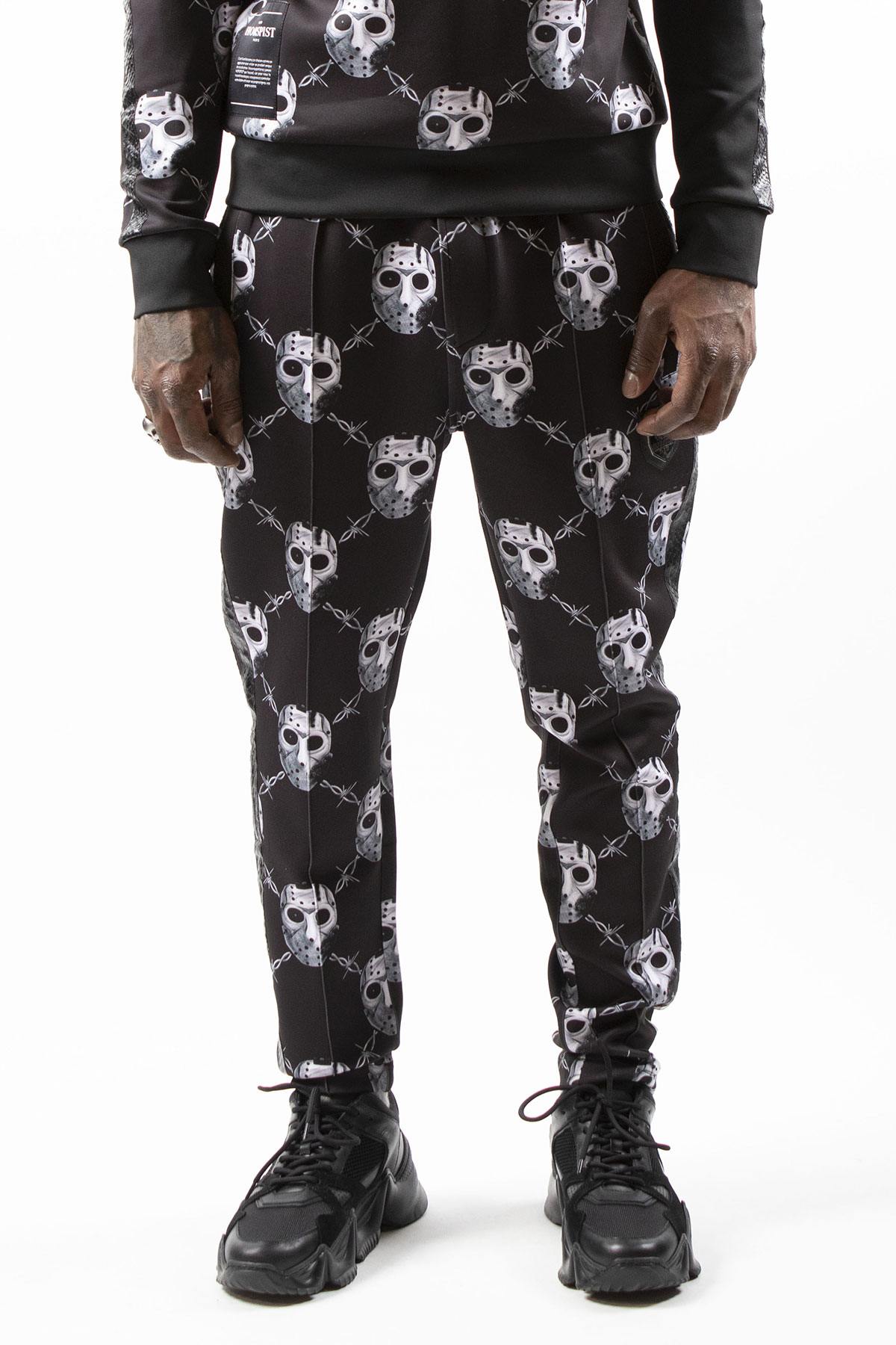 Jason mask print sportswear pants - Image n°1