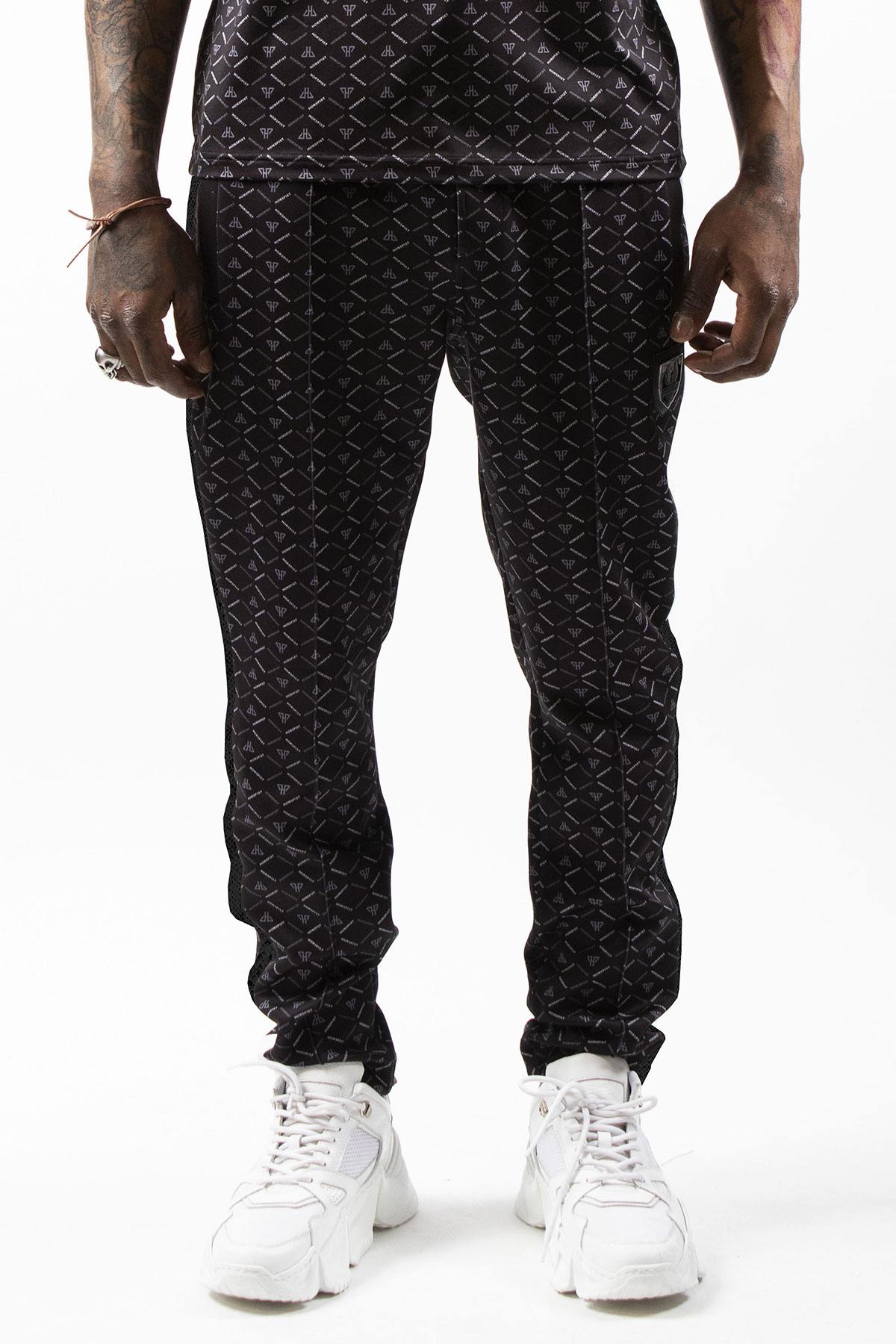 Pattern Print Sweatpants - Image n°1