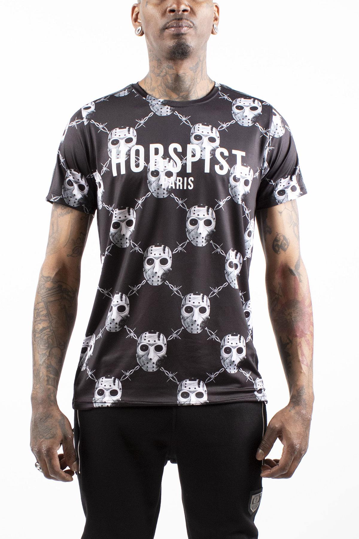 Jason's mask print stretch t-shirt - Image n°2