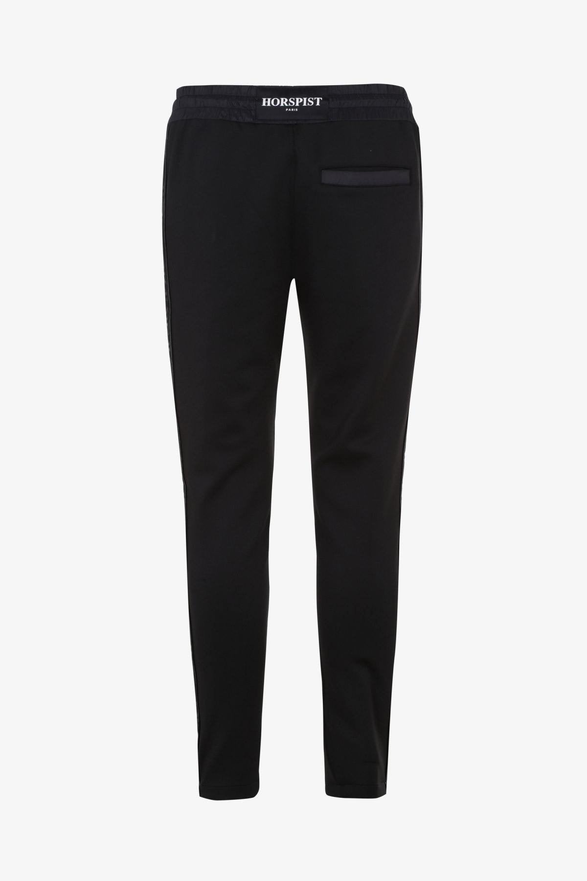 Black slim jogging pants - Image n°5