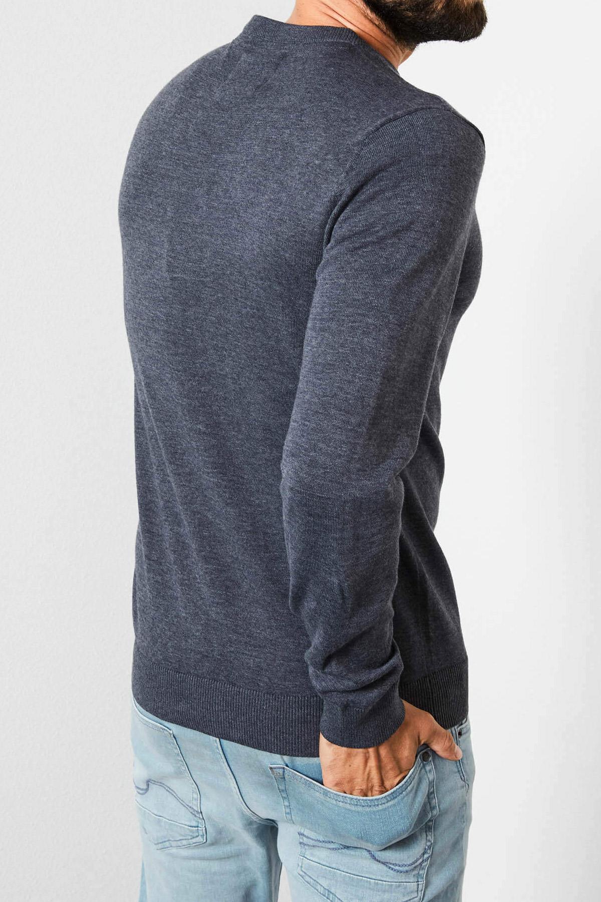 Men's fine knit sweater - Image n°4