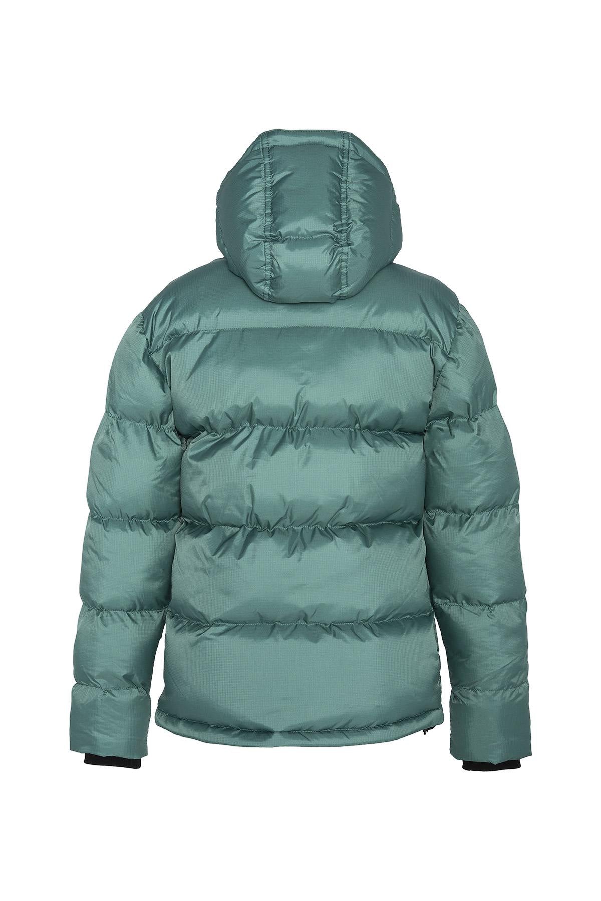 Lagoon blue down jacket - Image n°2