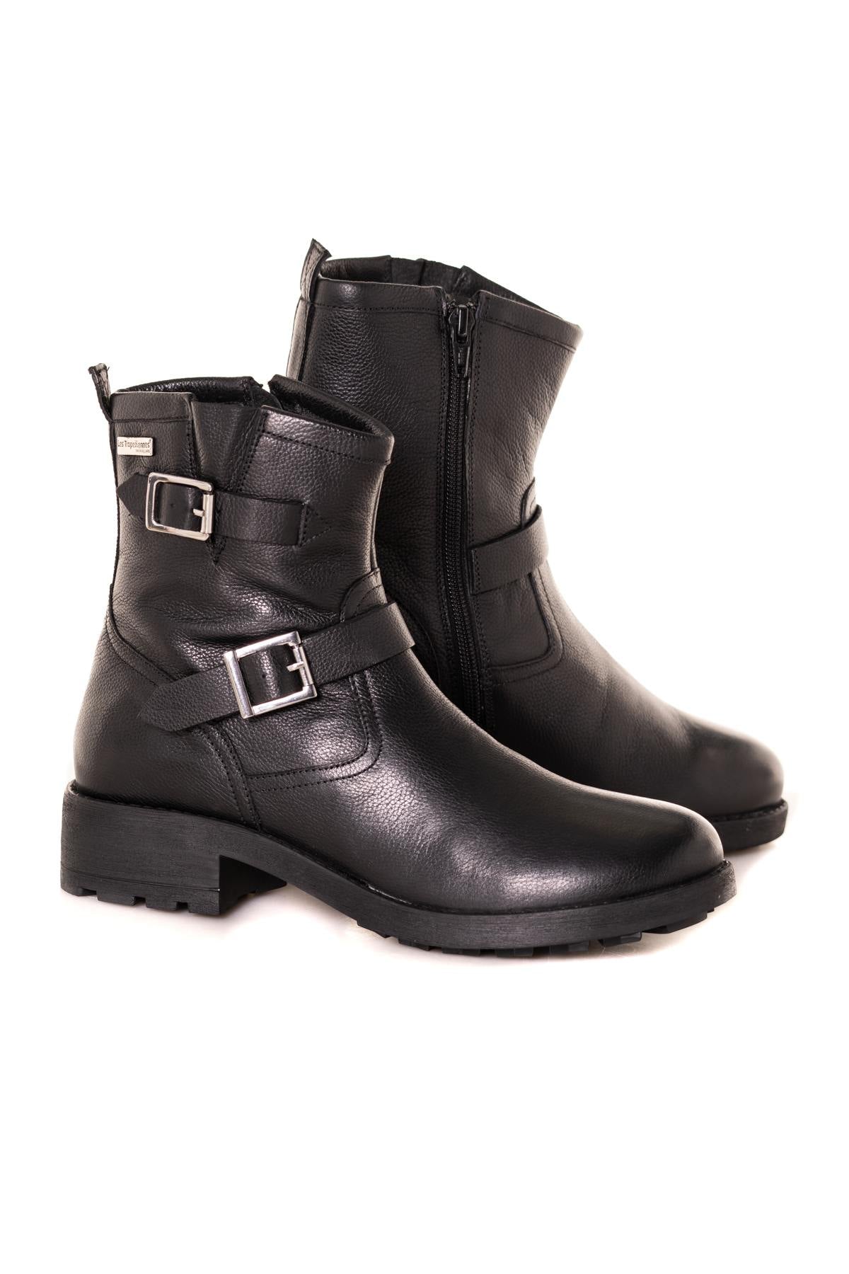 Women's black boots - Image n°1