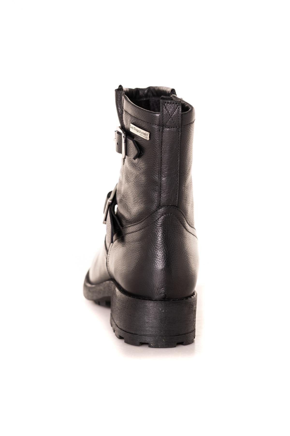 Women's black boots - Image n°6