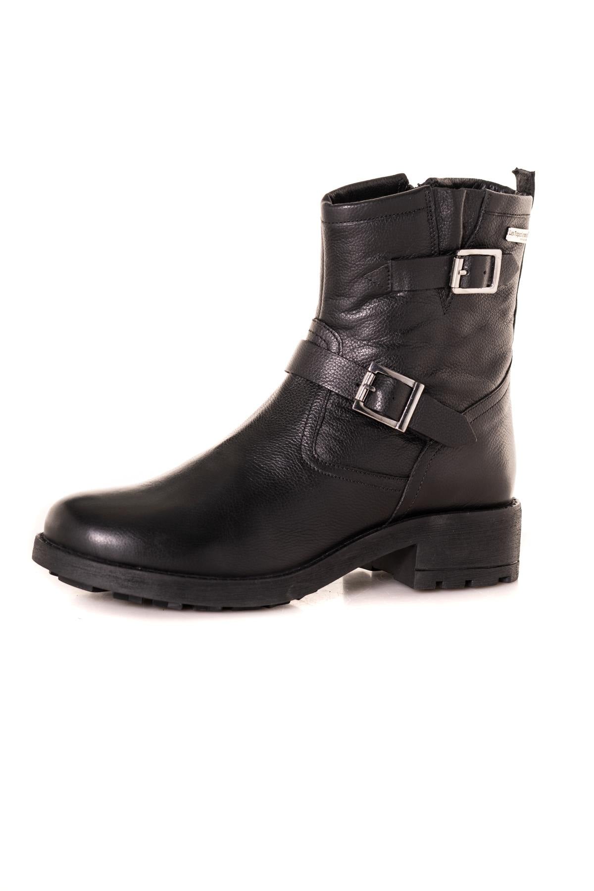 Women's black boots - Image n°7